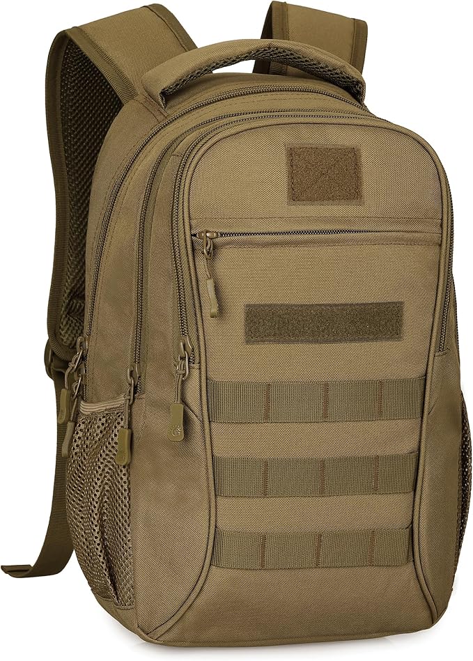CREATOR Military Tactical Backpack for Men Mini Daypack Small Tactical Assault Bag for Hunting Camping Trekking