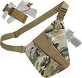 CCW Sling Bag for Concealed Carry Tactical Crossbody Sling Bag with Quick Access Compartment Low Profile Shoulder Chest Bag for Men &amp Women