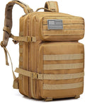 Lovelinks21 Hiking Assault Backpack Waterproof Motorcycle Backpack Bug Out Pack Rucksack for Outdoor Hiking