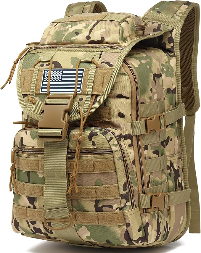 Military Tactical Backpack for Men Survival Army Backpacks for Camping Hiking Trekking
