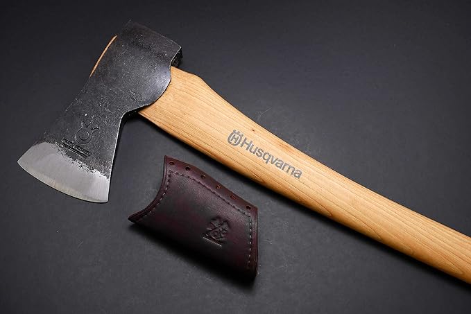Leather Axe Handle Guard (for The Husqvarna 26 Multipurpose Axe Brown)