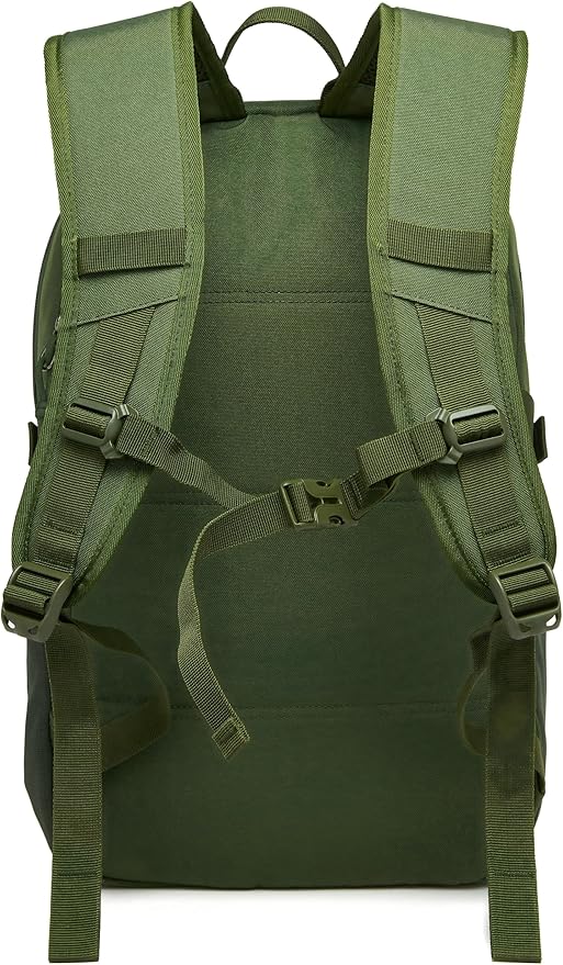 Military Tactical Backpack for Men Army 3 Days Assault Pack Bag with Molle System for Outdoor Adventures (Military green-N 25L)