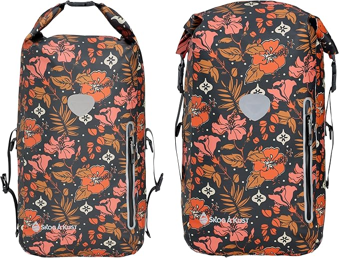 Skog Å Kust BackSak Heavy Duty Waterproof Backpack - Gear Bag for Sports Travel &amp More - 25 &amp 35 Liter Sizes