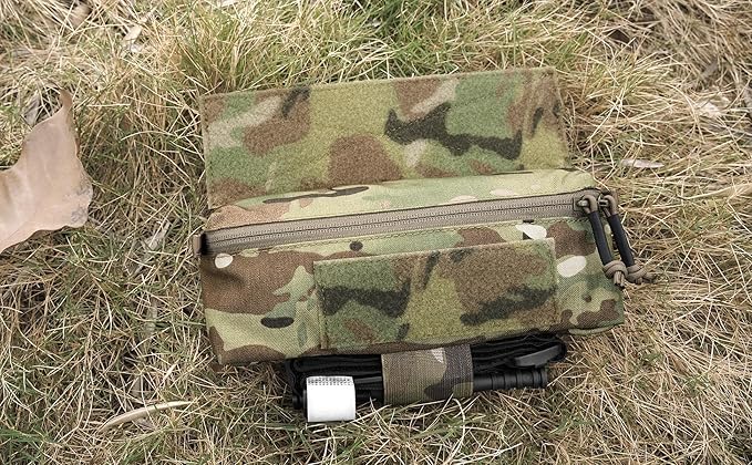 PETAC GEAR Tactical Mini Drop Pouch Fanny Pack Tool Pouch for Tactial Vest Chest Rig