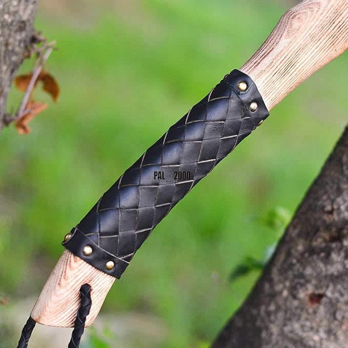 Splitting Axe Camping Chopping Hatchet Viking Tomahawk Battle Hunting Outdoor Solid Wood Handle 3016