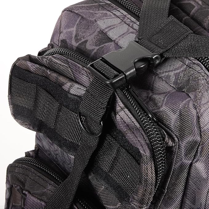 Abaodam Outdoor Tactical Backpack 3p Oxford Cloth Hiking Knapsack Large Capacity Equipment Organizer for Camping and Outdoor Sports