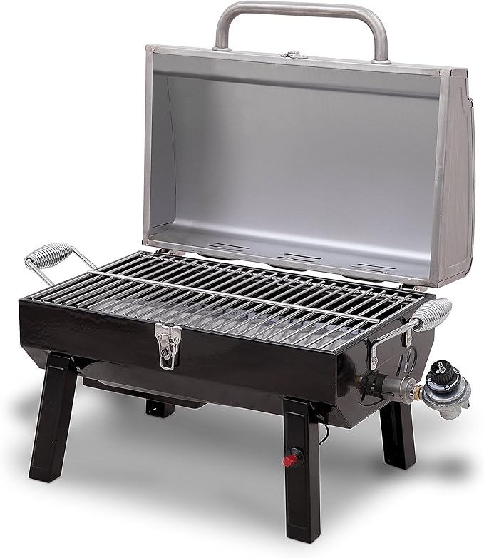 Charbroil 1-Burner Portable Gas Grill Stainless Steel - 465640214