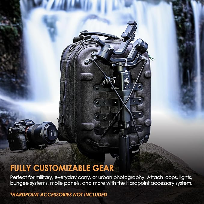 HAZARD 4 Grill - Hard Molle Photo Pack Optics/Drone Backpack Tactical Molle Camera Bag (24.1 L)