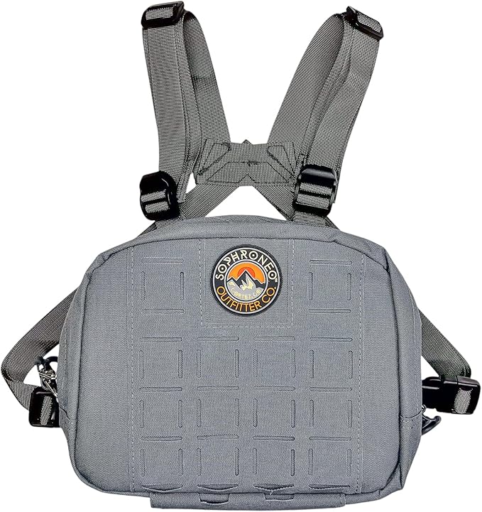 Endurance Tactical Chest Pack – 500D Ripstop Nylon Gear Bag for ATV Dirt Bike &amp Backcountry – Splash-Resistant Rider Rig with Integrated Concealed Carry &amp 3 Custom Hook-and-Loop Inserts