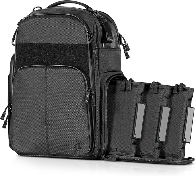 Savior Equipment Pro SEMA Tactical Backpack Competition Shooter 3 Pistol Sleeve