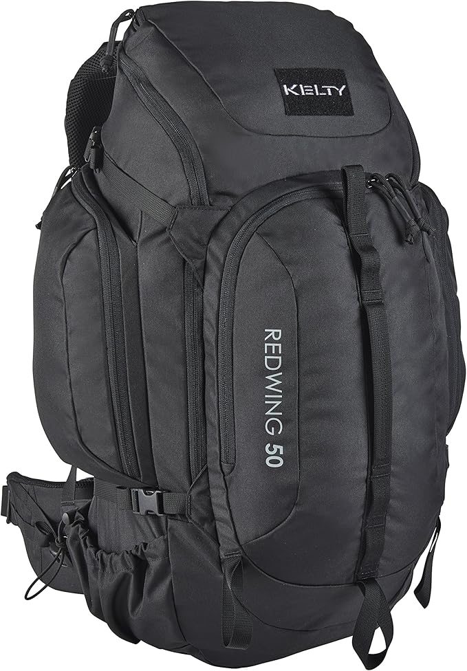 Kelty Redwing Tactical Backpack - Built to Military Specification Army Backpack Durable &amp Strong Built to Last Aluminum Stays Ideal for Military Police Outdoors Hiking or Bug Out Bag | Black