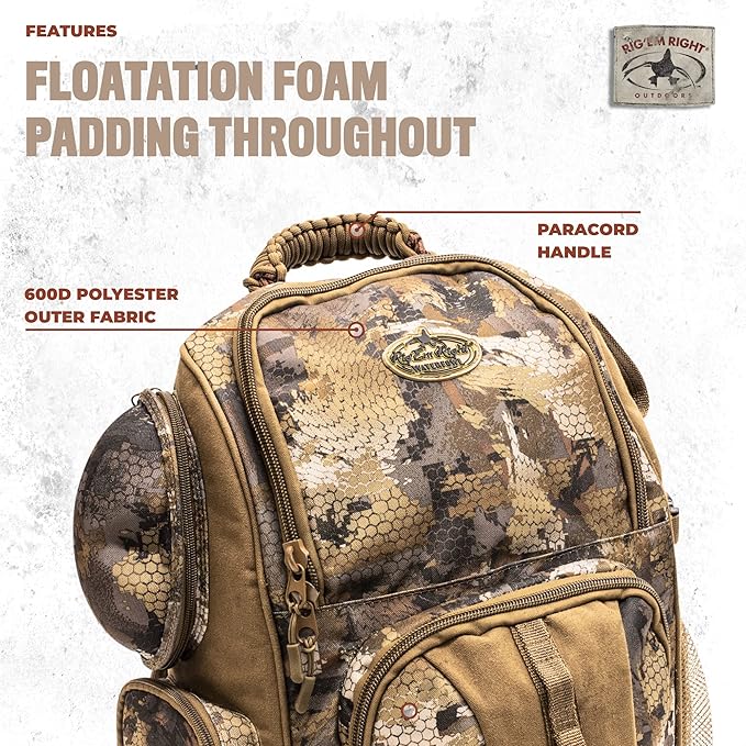 Rig'Em Right Lowdown Floating Backpack Optifade Timber