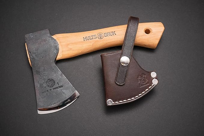 Axe Sheath/Mask/Cover for Hults Bruk Jonaker Hatchet (Brown)