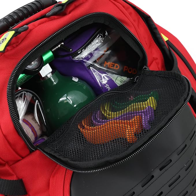 Lightning X TacMed Modular ALS O2 Trauma Backpack w/Advanced Stocked Fill Kit D