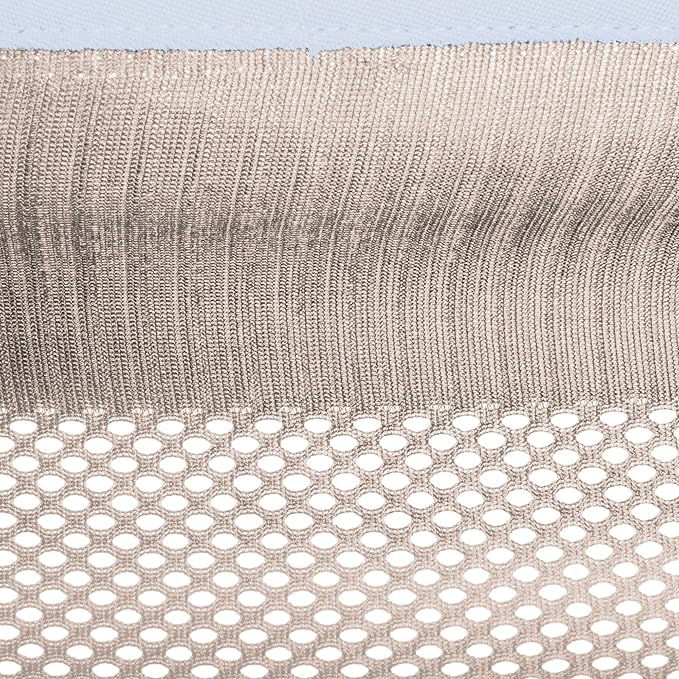 Vivere Double Polyester Mesh Hammock - 400 lb Capacity (Sand/Sky)