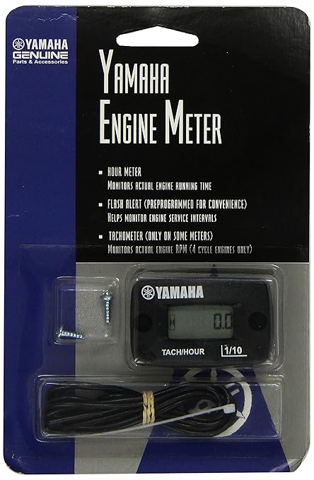 Yamaha Deluxe Hour Meter #ENG-METER-4C-01