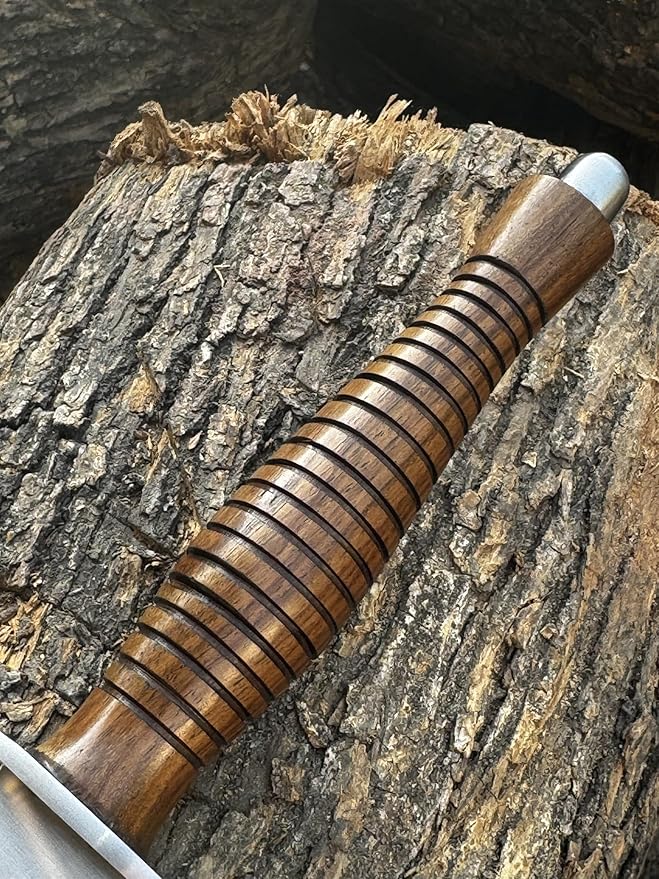 Handmade D2 steel Dagger knifeHandmade Fixed Blade Fox Knives Double Edge Sharp Knifesideal for HuntingCampingBoot knfe