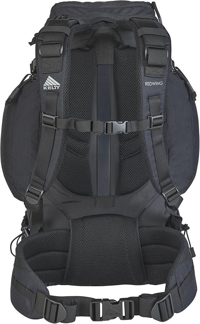 Kelty Redwing Tactical Backpack - Built to Military Specification Army Backpack Durable &amp Strong Built to Last Aluminum Stays Ideal for Military Police Outdoors Hiking or Bug Out Bag | Black