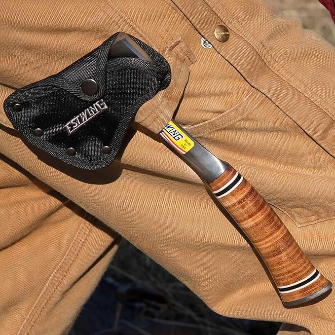 ESTWING Sportman's Axe Sheath - Black Camper's Hatchet Sheath for E14A - NO 25