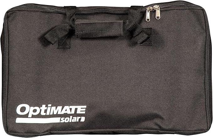 Optimate Solar Duo 10W Travel kit TM522-D1TK 6-Step 12V / 12.8V 0.8A Weatherproof Solar Battery Saving Charger &amp maintainer