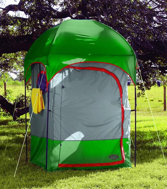 Texsport Portable Outdoor Camping Shower Privacy Shelter Changing Room Gray 1 Count (Pack of 1)