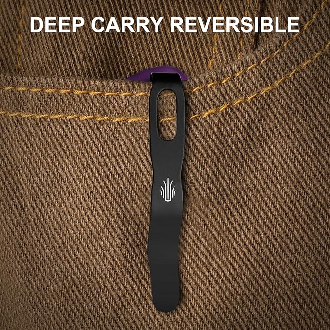 Kizer Drop Bear EDC Pocket Knife 2.97” Nitro-V Blade Purple PC Folding Knife with Thumb Stud Opener Lightweight Clutch Lock Camping Hunting Knife for Men Women Gift V3619M2