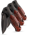Set of 3 Groomsmen Gifts Personalized Groomsmen Pocket Knife w/Name Title &amp Date Groomsman Gift for Wedding Custom Groomsmen Gifts Pocket Knives Groomsman Gifts for Men