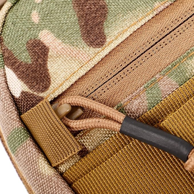 Multi-purpose Chest Bag for Men Wear-resistant Fanny Pack Durable Stylish Chest Pack for Hiking Sports Outdoor Activities Generous Storage for Phones Keys