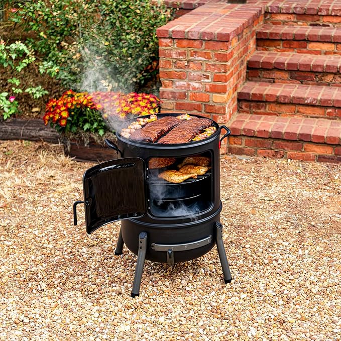 Charbroil® 20 Bullet Charcoal Smoker Black - 18202076