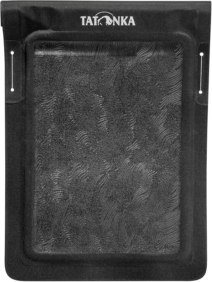 Tatonka WP Dry Bag A6 - Waterproof Mobile Phone Case with Viewing Window for Operating Touch Displays - Waterproof According to IPX7 Standard - 23.5 x 16 cm (Black)