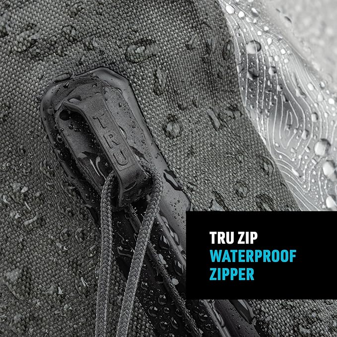 Nite Ize RunOff Waterproof Packing Cube - Waterproof Packing Cube for Travel - Dry Travel Bag with Compression - Charcoal Medium