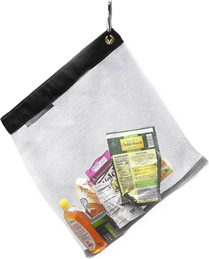 RATSACK Rodent Proof Bear Bags - Ultralight Stainless Steel Mesh Bag for Camping Food Storage - Sturdy and Rust-Resistant Sack with Lock and Grommet For Easy Hanging