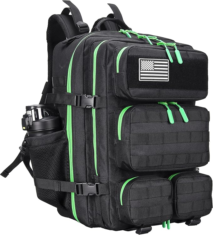 55L Tactical Backpack Heavy Duty Military Rucksack Molle Backpack 3 Day Assault Pack for Work Outdoors