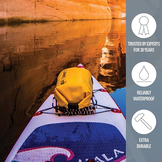 Sea to Summit Hydraulic Dry Bag Heavy-Duty Dry Storage 35 Liter Yellow