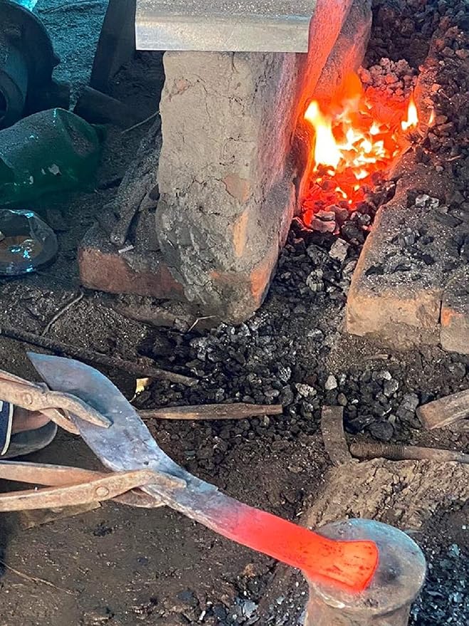 20 Hunting Sirupate Kukri Knife - Khukuri Comes Leather Sheath and 2 Small Knives - Daily Woking Bushcrafting High Carbon Steel Blade Camping Tool