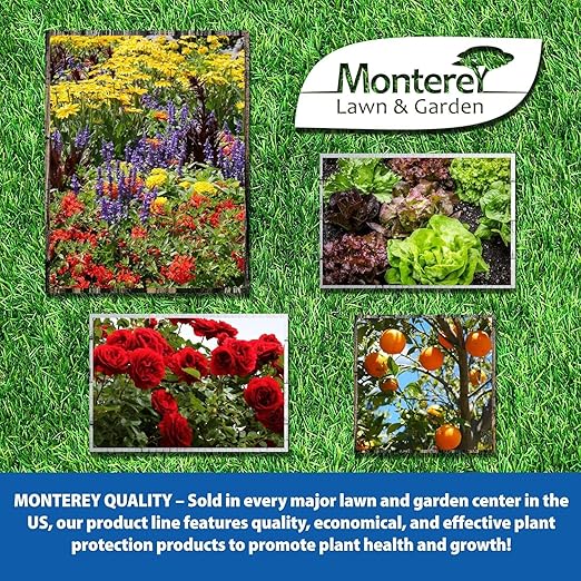 Monterey Bug Buster-O Organic Insecticide for use on Garden Plants 1 Pint