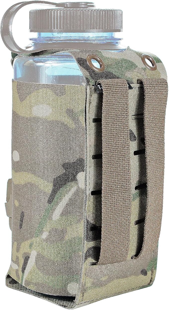 Water Bottle Holder MolleJX Tacfancier Tactical Water Bottle Pouch for Belt Backpack Chest Rig Canteen Pouch for 32oz Nalgene