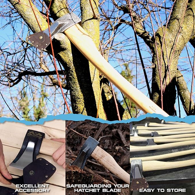 Leather Cover Suitable only for PRANDI Axe with Splitting Wedge 4.4 lb