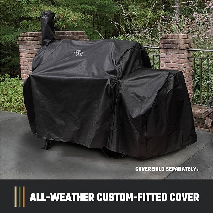 Oklahoma Joe's Longhorn Offset Charcoal Smoker and Grill with 1060 sq. in. Cooking Area in Black Offset Smoker Grill
