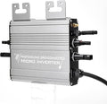 Micro Grid-Tie Inverter with Battery StorageMultiple Connection ModesAPP Control20V-60V PV Input 36V/48V Battery 180-265VAC Output (UDM-GS) (800W)