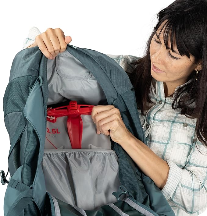 Osprey Fairview Trek Women's Travel Backpack - Hybrid Backpacking &amp Travel Bag with Internal Organization