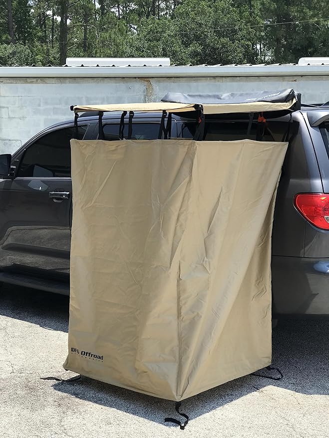 Overland Shower Tent &amp Privacy Enclosure Tan 40 x 40 x 70