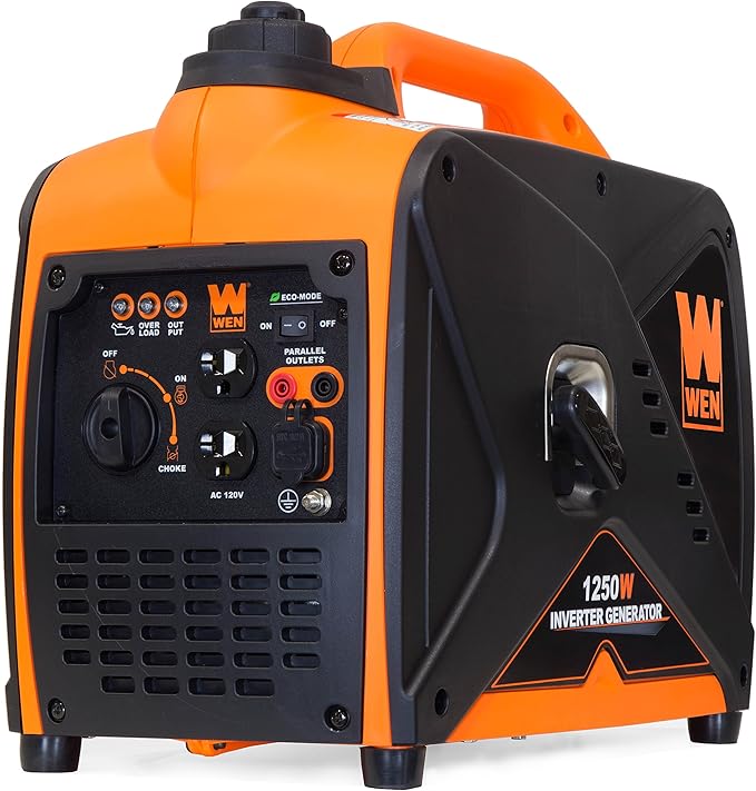 WEN 56125i Super Quiet 1250-Watt Portable Inverter Generator CARB Compliant