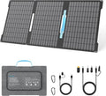 45W Portable Solar Panels Chargers with USB-C USB-A and DC Outputs Foldable IP67 Waterproof Solar Panel for CampingPower Emergency for Small Power StationPhones Power Banks