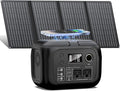 SinKeu Solar Powered Generator 300W Peak/70400mAh 260Wh Portable Power Station with Panels 40W Included Solar Generator with AC Outlet 110V for Home Use Camping Outdoor Power Backup