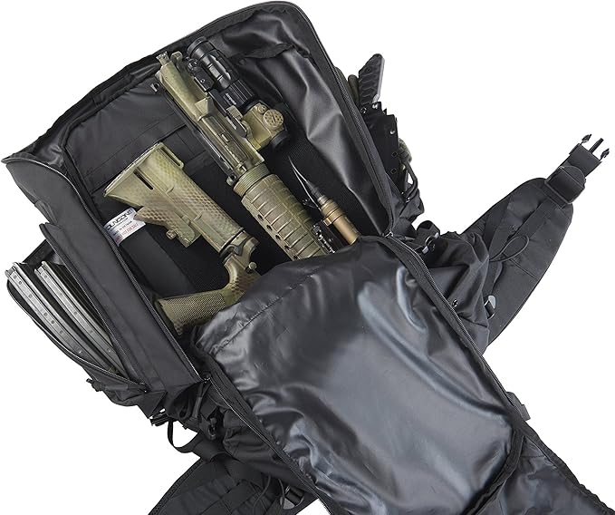 Kelty Redwing Tactical Backpack - Built to Military Specification Army Backpack Durable &amp Strong Built to Last Aluminum Stays Ideal for Military Police Outdoors Hiking or Bug Out Bag | Black