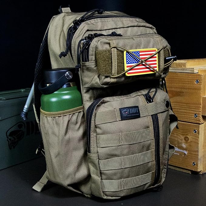 DDT Death Dealer Tactical Assassin Sling Bag Color Tan
