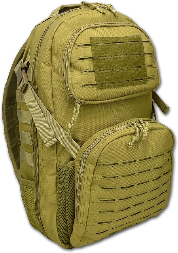 Lightning X Premium Tactical Medic Backpack w/Modular Pouches &amp Hydration Port