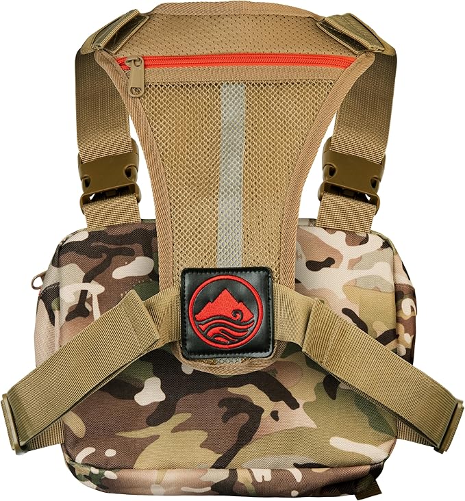 Outdoor Tactical Chest Bag for Men &amp Women – Modular EDC Chest Rig with MOLLE System Quick Release Harness Pack for Hunting Hiking Fishing Running – Lightweight Utility Vest