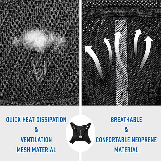 DEYACE Chest Bag For Men Tactical Inspired Sports Utility Chest Pack EDC Pouch Bag With Built-In Phone Holder for Workouts Running Cycling Green